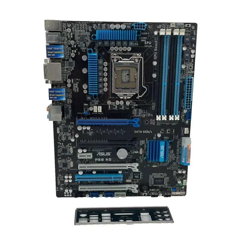 ASUS P8B WS - LGA1155 Mainboard - 4 x DDR3 Intel C206 - 1155 ATX Mainboard