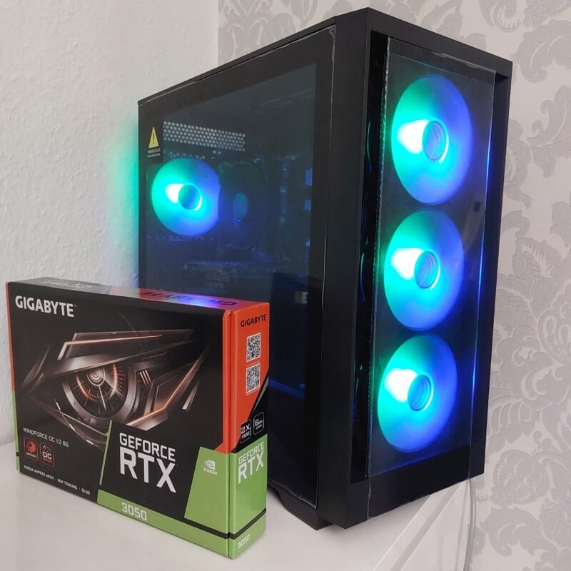 Gaming PC / Arbeits-PC – RTX 3050 | i7 | 16 GB RAM | Windows11